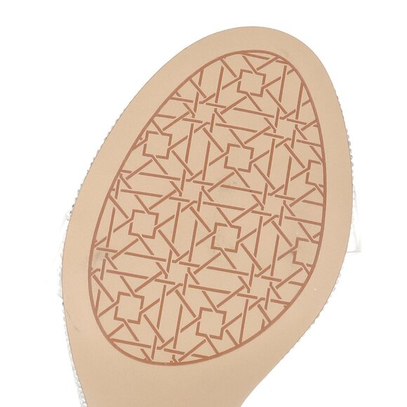 BADGLEY MISCHKA JEWEL Lucero Block Heel Slide Sandals in Clear Size 8 New in Box - Picture 6 of 9